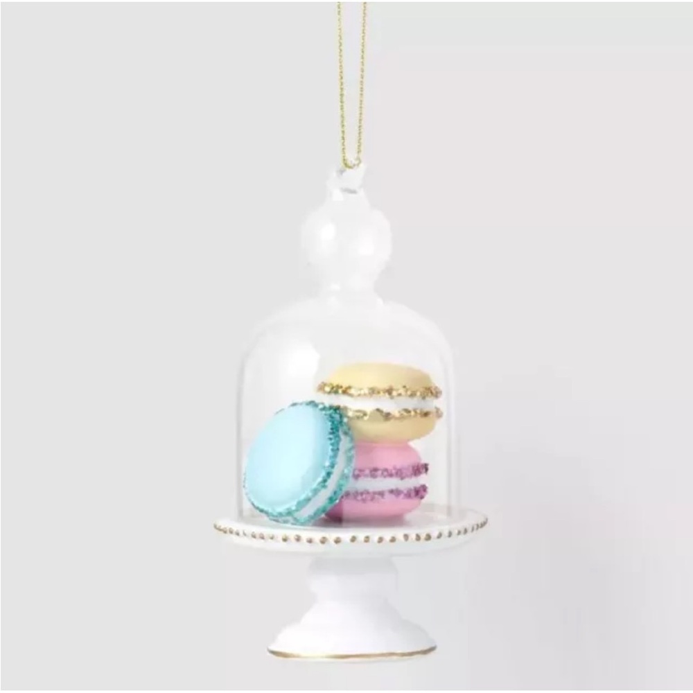 Wondershop Glass Macaron Cookies Christmas Tree Ornament Target NWT (2023)